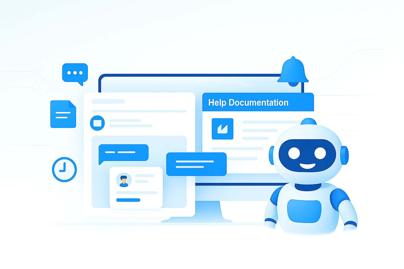 Responsive Support System Interface